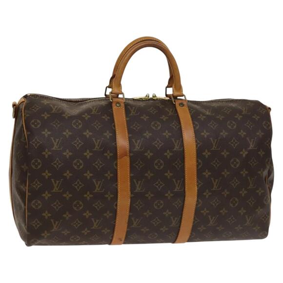 LOUIS VUITTON Monogram Keepall Bandouliere 50 Boston Bag M41416 - Picture 1 of 16
